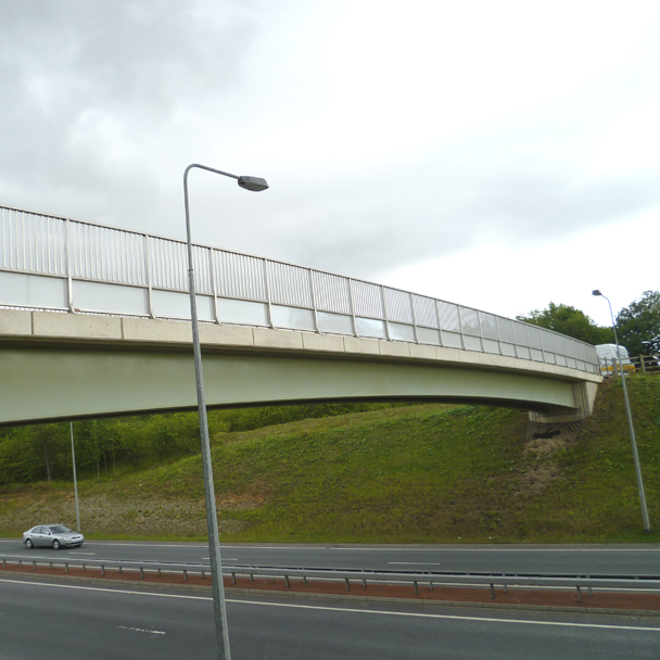 GRP In-fill Panels | Pedestrian Bridge 
