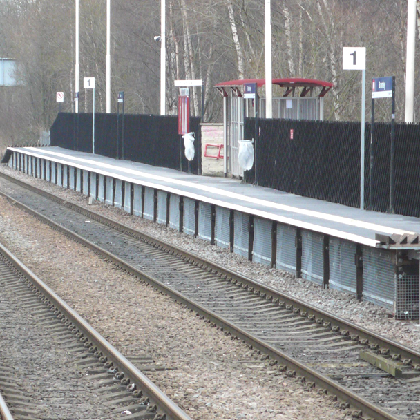 Everdeck GRP Railway Platform Panels | Bramley Station