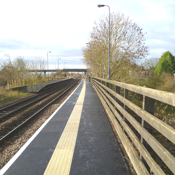 Overlay GRP Railway Platform Panels | Crowle Station