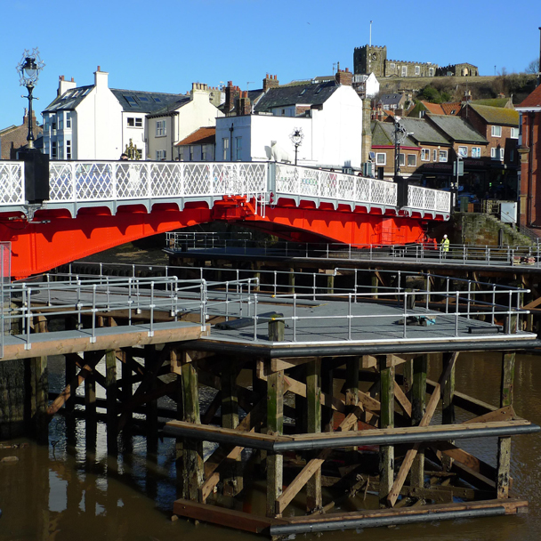 GRP Gratings & Handrail | Harbour Road Bridge